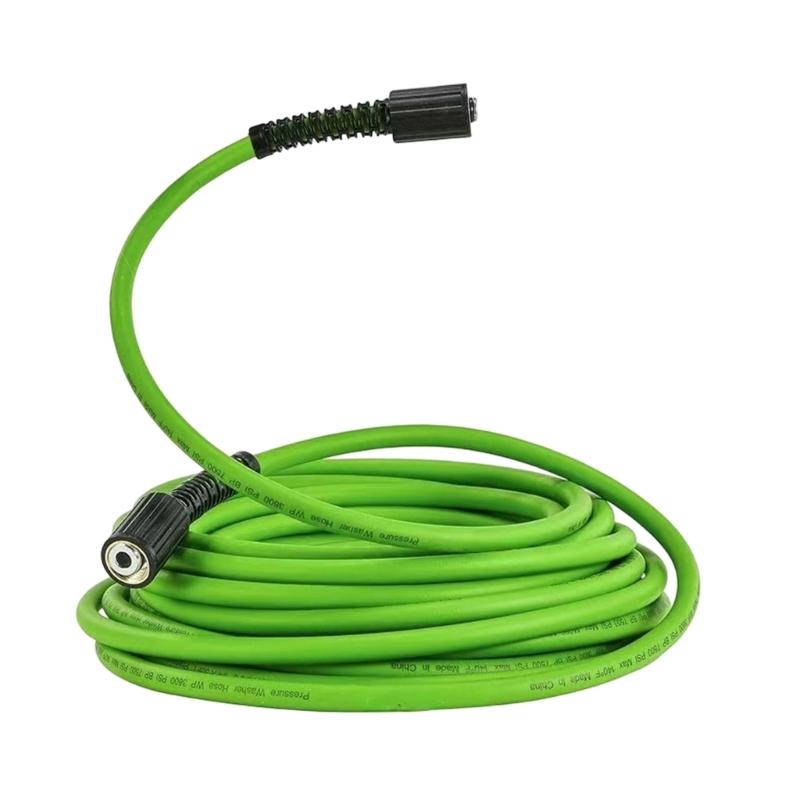 Professional Flexible Water Hose With Large Capacity Reinforced PVC Construction For Power Cleaning Equipment