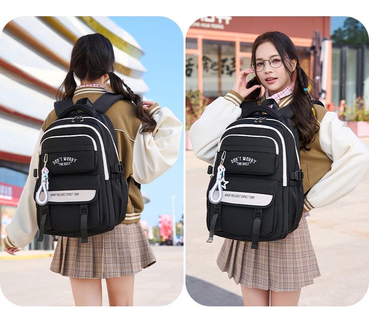 Vielseitiger Leichter Schulrucksack für Oberstufenschüler