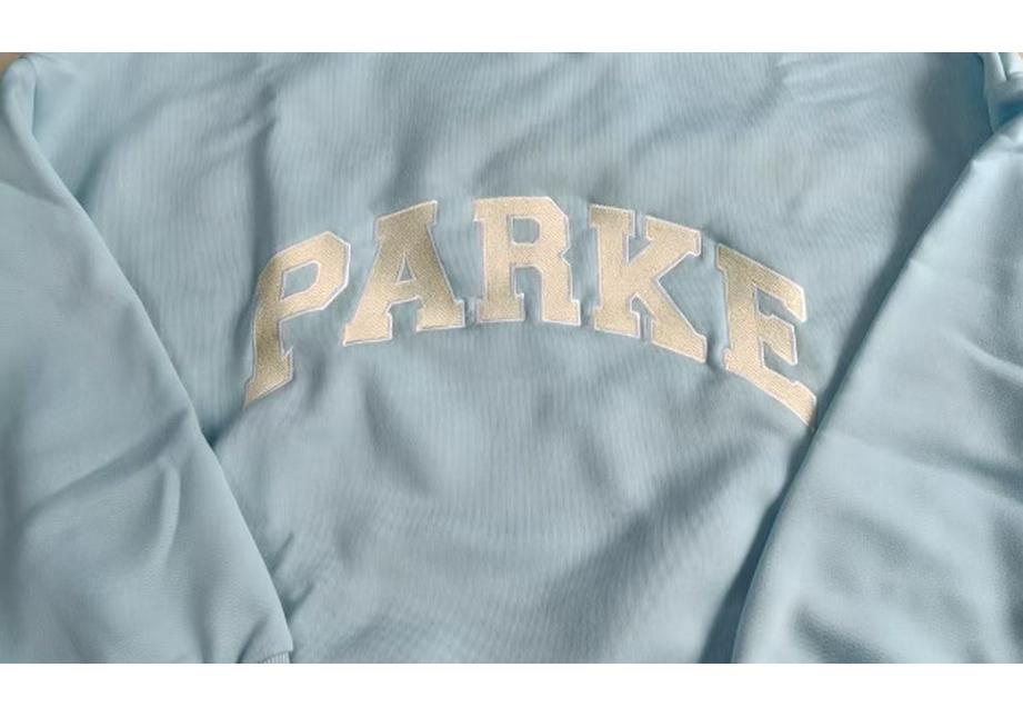 Exotic Embroidered Letter Hoodie Set - Casual Round Neck for Autumn/Winter