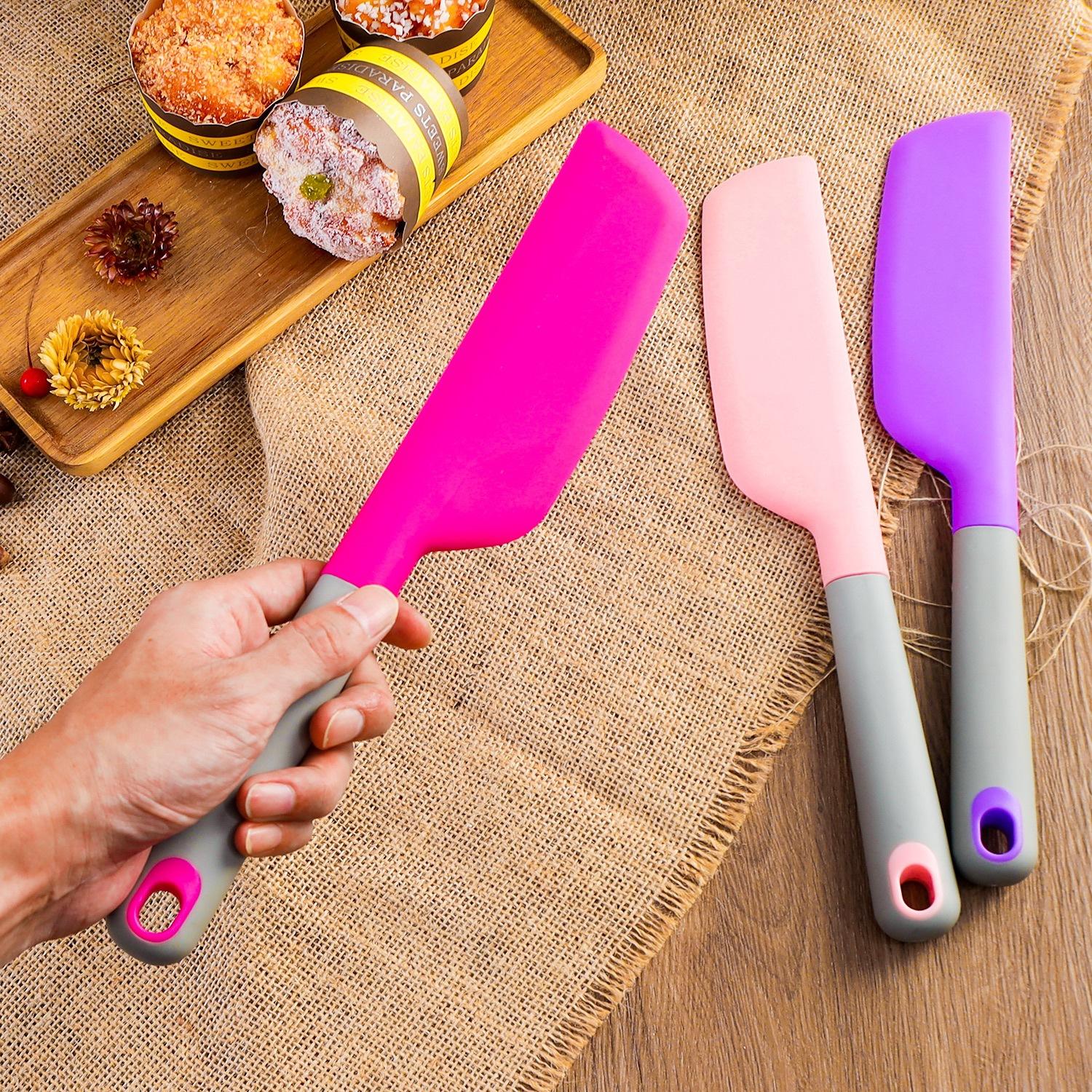 1 шт. большая силиконовая лопаточка для выпечки — фото 3