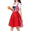 Women's Oktoberfest Costume German Dirndl Dress Traditional Bavarian Carnival Party  Beer Cosplay