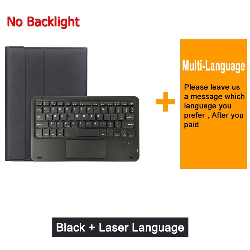 Bluetooth Keyboard Case For Honor Pad 9 12.1 Inch Tablet Case Russian Arabic Hebrew Spanish French Portuguese Italian Keyboard