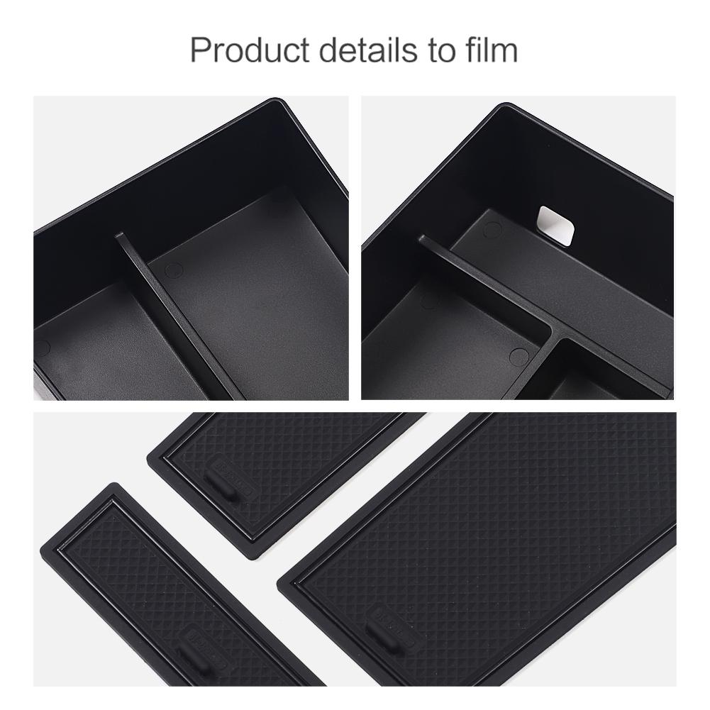 for BMW X5 G05 X6 G06 X7 G07 2019-2025 Car Storage Box Central Control Armrest Storage Tray Organizer Tidying Accessories