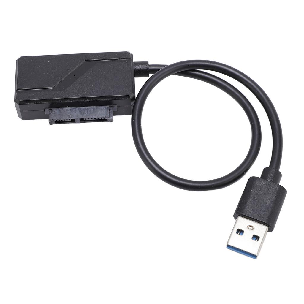 Serial ATA to USB Adapter Cable Efficient Transfer High Stability Serial ATA II Interface for Laptop Optical Drive
