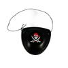 Ooglapje voor Volwassenen Kinderen, Zwart Eénooglapje Halloween Feest Kostuum Accessoire