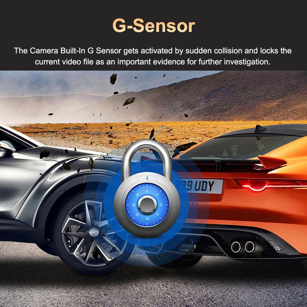 Three Recording High-definition Night Vision 3-channel Reversing Camera Integrated Car Driving Recorder