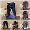 Christmas Painting Silicone Case For Vivo X300 X200 Ultra X200s X300 X100 X100s Pro Mini Soft TPU Shockproof Cover X200FE Fundas