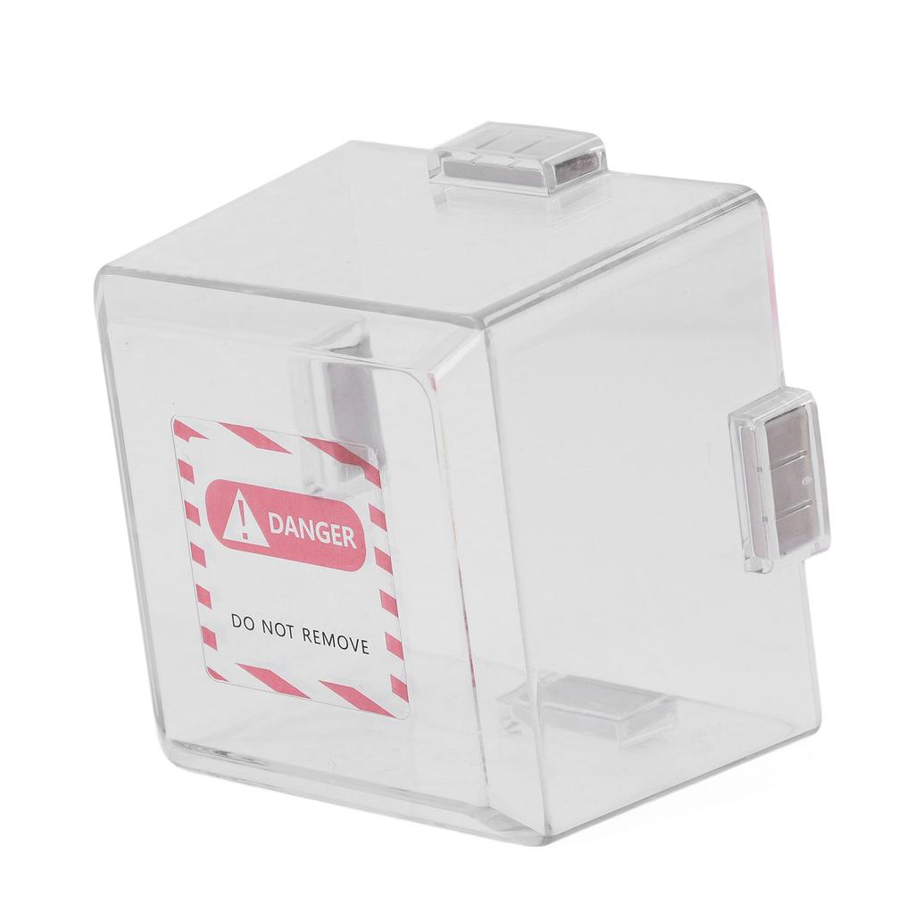 Emergency Stop Protective Cover PC Magnetic Insulated Flame Retardant Power Push Button Switch