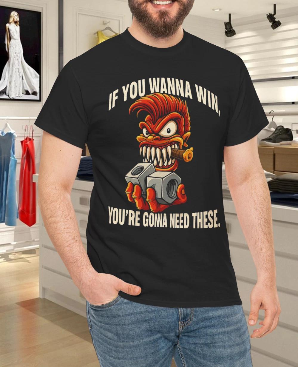 Men s and Women s T-shirts Piranaz Racing T-Shirt Men NHRA Full Throttle Drag Car Motorsports Graphic M