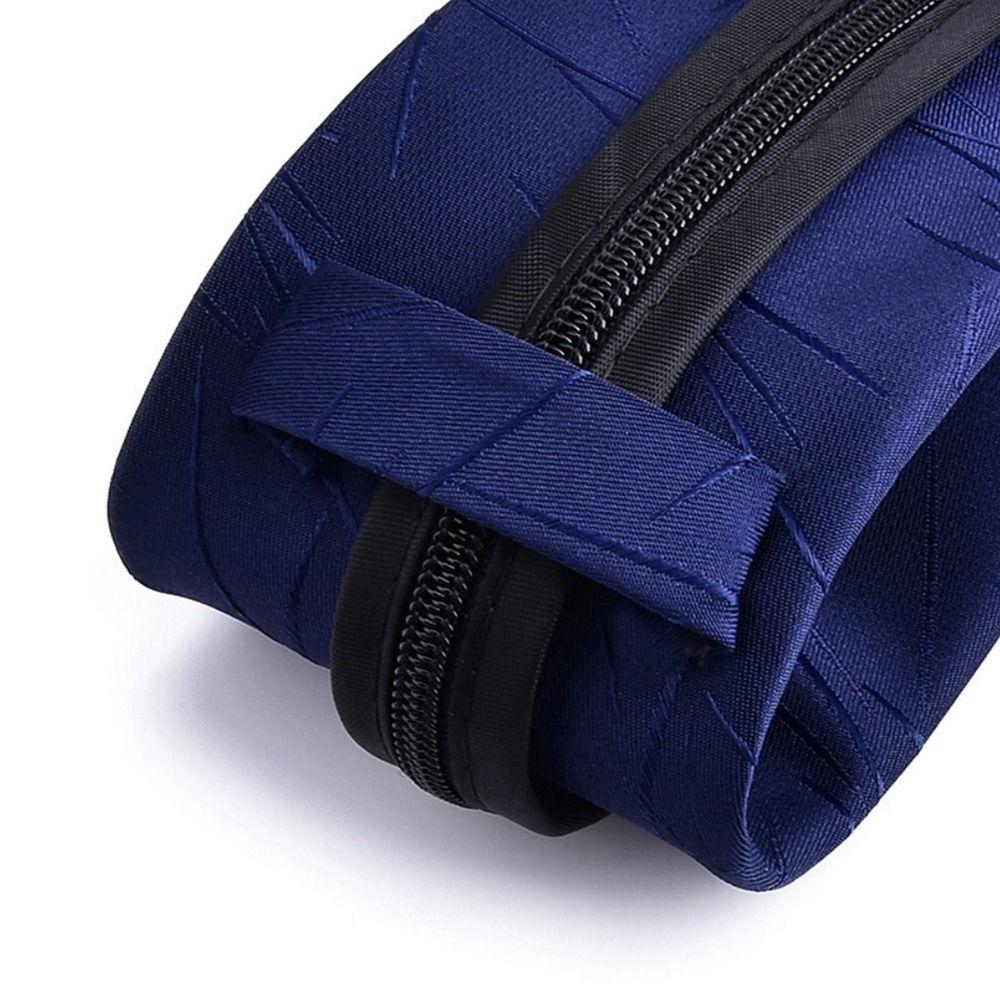 Blue Black Necktie Adjustable Zipper Tie Elegant Wedding Groom Tie Gifts