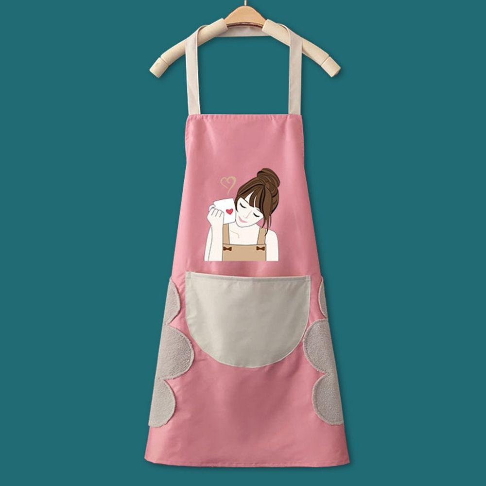 With Pocket Nail Shop Cooking Household Cleaning Tools Baking Accessories Apron Kitchen Supplies