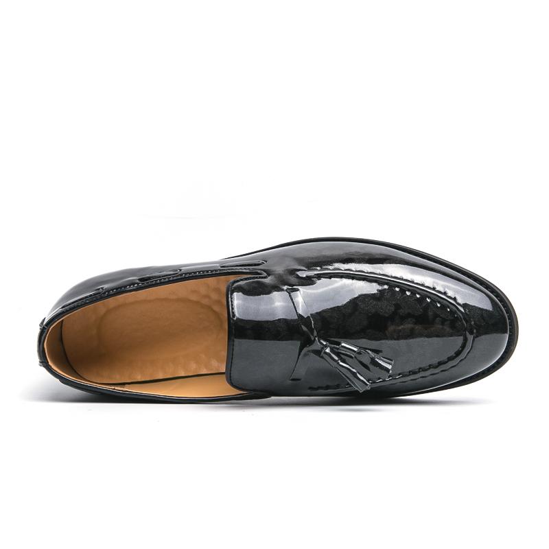 Leather Shoes For Man Genuine Leather Big Size Tassels High Quality Designer Formal Shoes Casual Shoes Business Oxford
