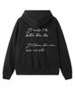 Bakken Back Lettering Fleece Zip-Up Hoodie Bk8928_Black