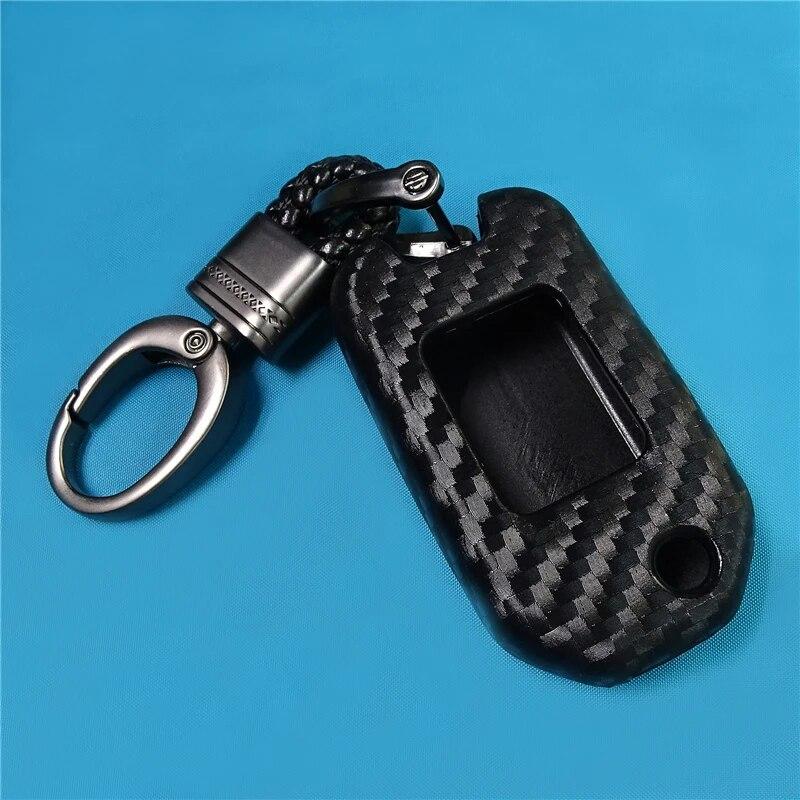 3-Tasten-Silikon-Autoschlüssel-Fob-Taschen-Abdeckungsfall für Honda Civic CR-V HR-V Accord Jade Crider Odyssey 2015- 2018 Fernbedienungsschutz