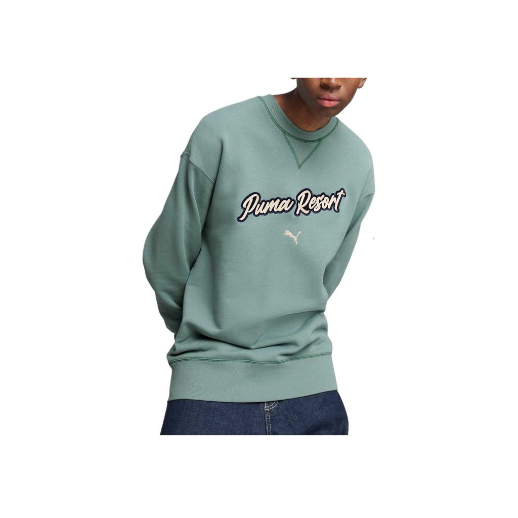 New PUMA Sweatshirt Unisex Haze Blue 632935-30