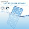 KEMORELA Large Dog Cooling Pad Self-Cooling Ice Silk Pad Washable Pet Dog Cooling Mat for Summer Comfortable Dogs And Cats