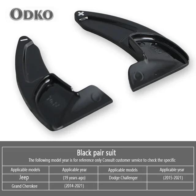 For Dodge Challenger SRT Jeep Grand Cherokee Auto Steering Wheel Rear Shift Paddle Car Shift Equipment Semi Automatic Clutch Red