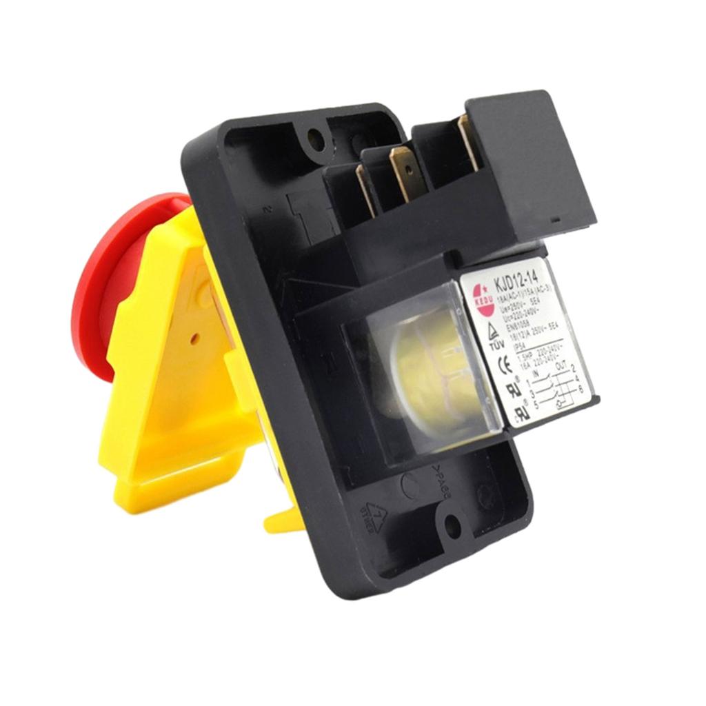 KJD12-14 6-Pin Electromagnetic Circuit Breaker Switches Electromagnetic Protection Switches Reliable Power Protections