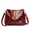 Women's leather crossbody bags 3 layers casual shoulder bags luxury designer high quality