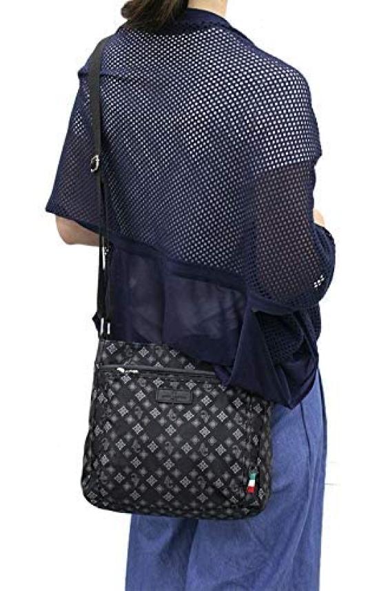 Bolsa de Ombro Yubi Anna Christina Leve Transversal 4A39 Preta [Bolsa Feminina]