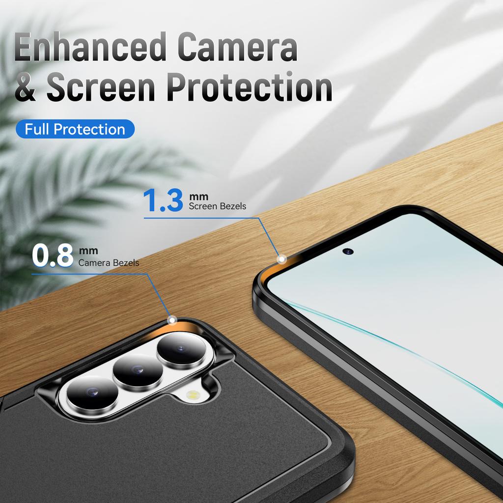 Armor Case for Samsung Galaxy S26 Ultra S25 FE S24 Plus S22 S23 S21 S20 FE 5G S 26 25 24 Military Heavy Grade Droproof Coque