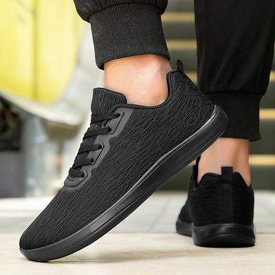 Frühlings- und Sommer-Mesh-Herrenschuhe mit weicher Sohle, lässige Sportschuhe, atmungsaktiv, leicht, vielseitig und bequem, Laufschuhe, Herren, dicke Sohlen