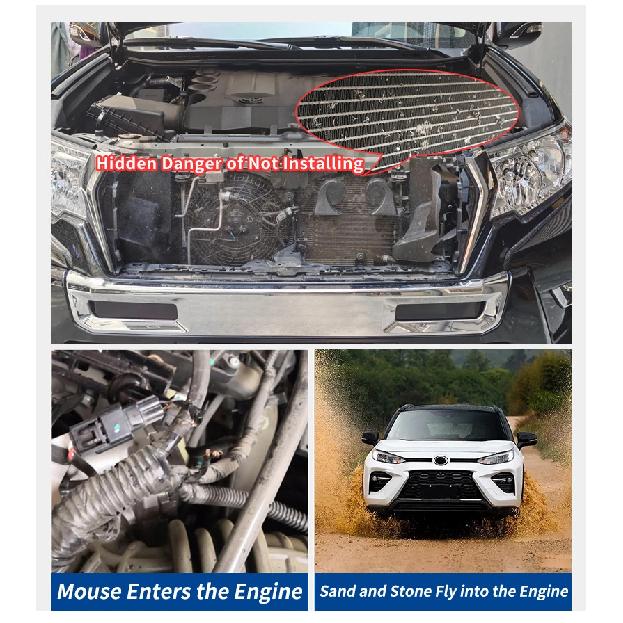 For Lexus GX460 GX400 2010-2023 Exterior Modification Accessories Front Grill Prevent Mosquitoes Sand from Entering 2021 2020