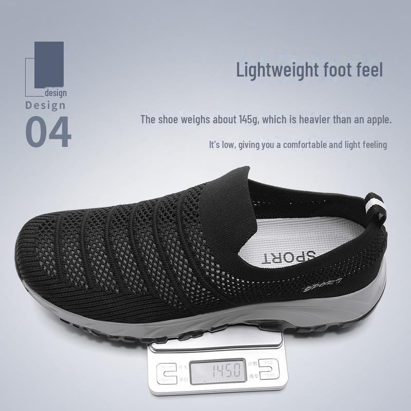 2024 Atmungsaktive Senioren-Laufschuhe für Männer und Frauen - Leichtgewicht, Hohlraumdesign, Große Größe, A888