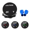 Panou LED Rotund Motorboat Motocicletă Mașină DC 12V-24V Indicator Volmetru Digital