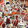 Slam Dunk Sticker Waterproof and Stylish Computer Slam Dunk Anime Stickers for DIY Water Travel Birthday Gifts 50-Piece Set, Stickers, Suitcases,