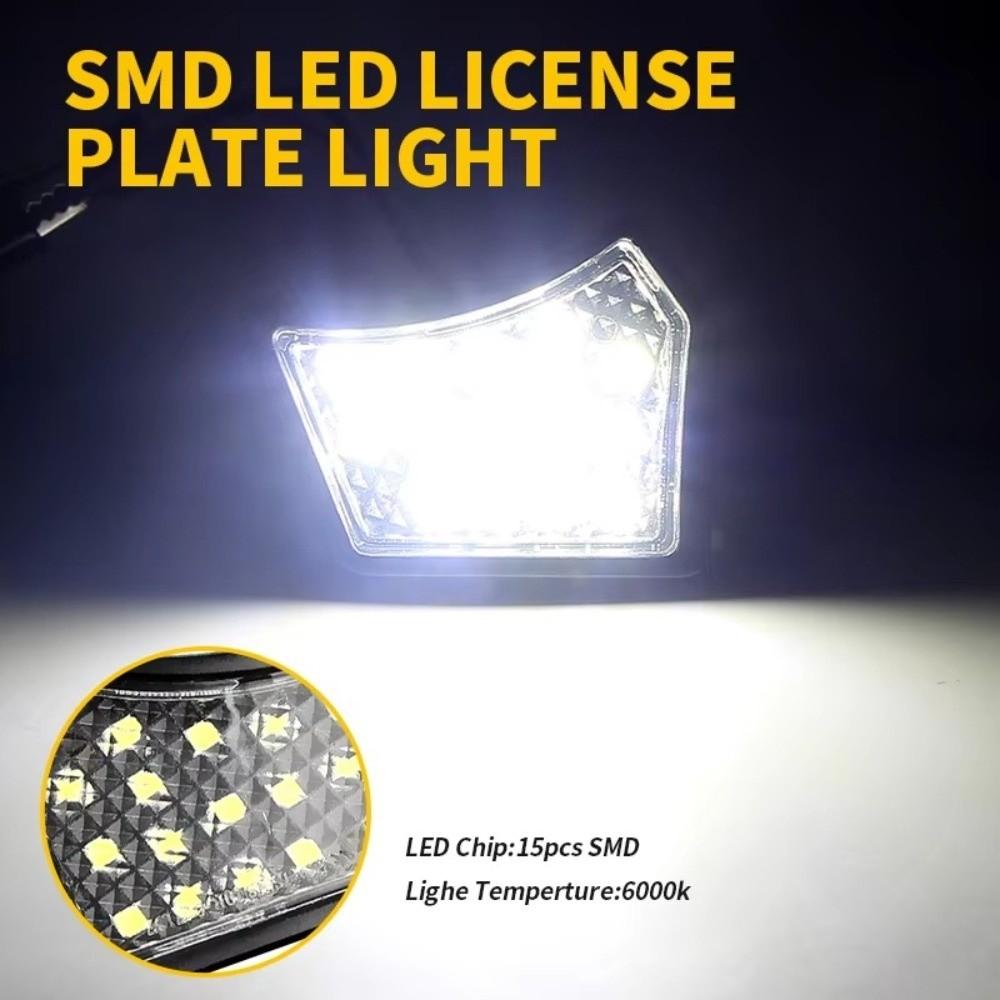2Pcs White Light LED Welcome Lamp for Suitable for Volvo S60 S80 V50 V70 XC70 XC90 Jaguar XJ