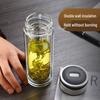 Fuguang 360ml Double-Layer Portable Glass Cup