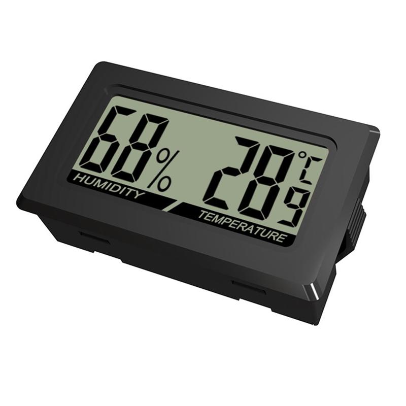 A96I-Thermometer Hygrometer Mini LCD Digital Indoor Thermo-Hygrometer For Office Baby Room Living Room Refrigerator