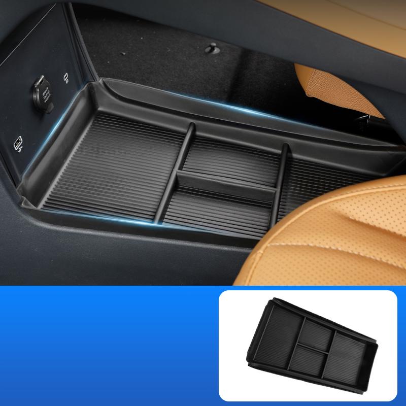 For Geely Galaxy Starship 7 EM-i 2024 2025 Car Armrest Box Storage Box Center Console Lower Layered Storage Box Auto Accessories