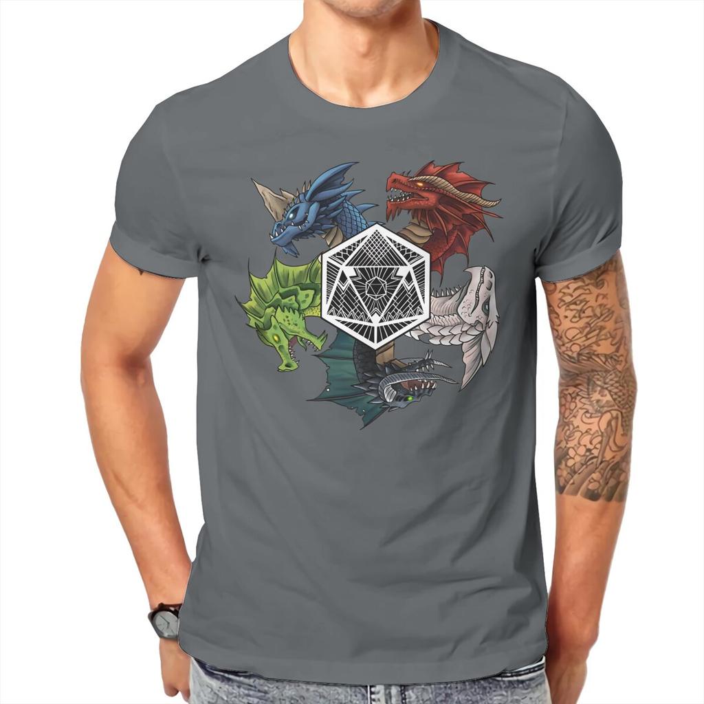 DND Chromatic T Shirt Homme Unisexs Tshirt Cotton Unisex Tops