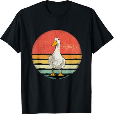 Duck Retro Vintage Duck Farm Animal Duck Lover T-Shirt
