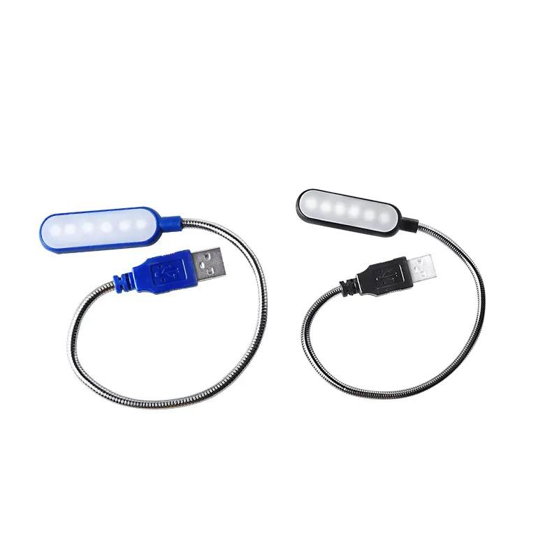 1pcs USB Flexible Reading Lamp Book Light,, Desktop Small Table Lamp, Portable Small Night Light for Room Decor Reading Light