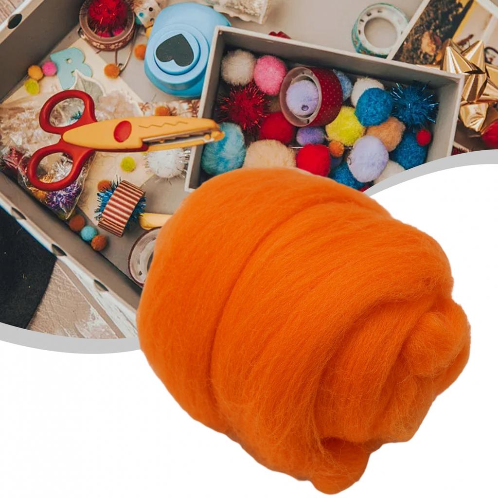 DIY Felting Wool Needle Felting Wool New DIY Carded Wool