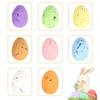 50/100Pcs Colorful Fake Foam Eggs Speckled Multi Size Colorful Foam Eggs  Party Supplies