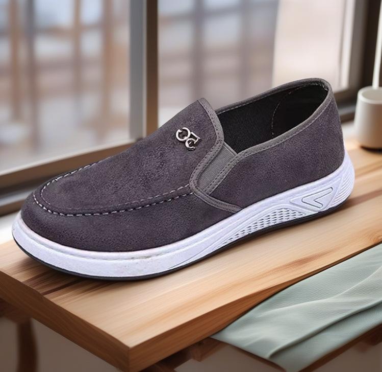 

Men s shoes breathable casual single shoes one pedal old ******* cloth shoes men s ****** and autumn new lazy shoes comfortable s**t-soled men s shoes 44