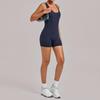 Nouveau Body de Sport Yoga Européen et Américain: Combinaison une pièce à dos croisé, ajustée, pour le fitness et la course à pied