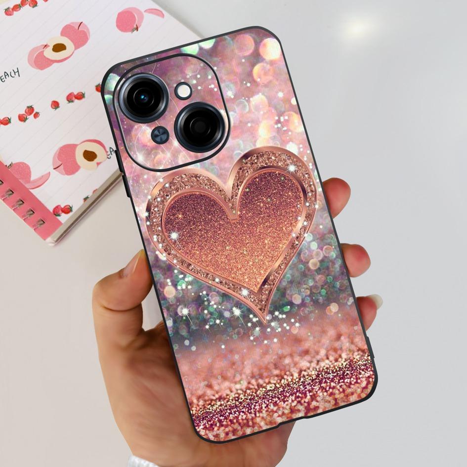 For Phone Case Tecno Spark Go 1 Cover 2024 Popular Flower Soft Silicone Back Protective Cover For Tecno Spark Go 2025 Pop 9 Etui