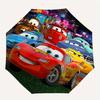 1pc Disney Cars Pattern Umbrella, Fashionable, Personalized, High-Value Folding Umbrella, a Must-Have for Summer, 8-Rib Durable Iron Frame,