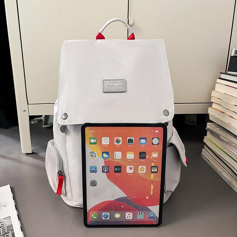 Backpack Men's Computer Bag Student Schoolbag Women's Large Capacity Travel Backpack