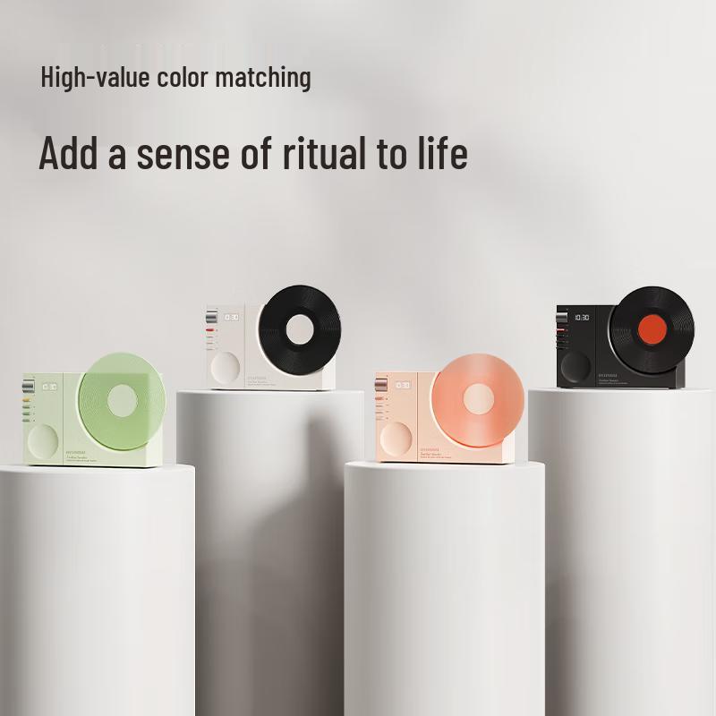 Hyundai YH-F170 Vinyl Record Bluetooth Speaker with Clock