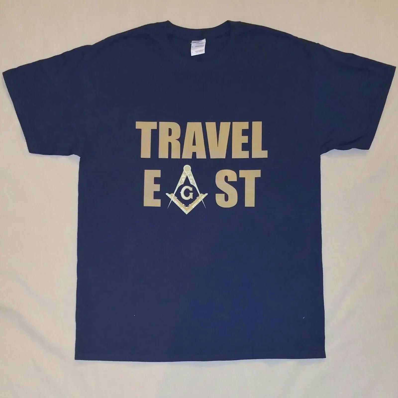 

Masonic Travel East Mason Freemason TShirt 100 Cotton ONeck Summer Short Sleeve Casual Mens Tshirt Size S3XL 4XL