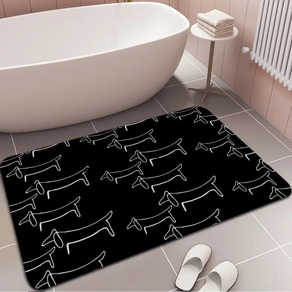 Pablo Picasso Teppich Wild Dackel Dackel Boden Retro Mehrfachauswahl Wohnzimmer Küche Teppich Rutschfest Hoteldekor Matten