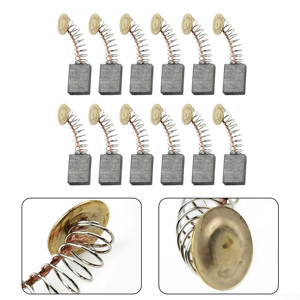 Carbon Brushes Set Electric Tools Easy Replacement