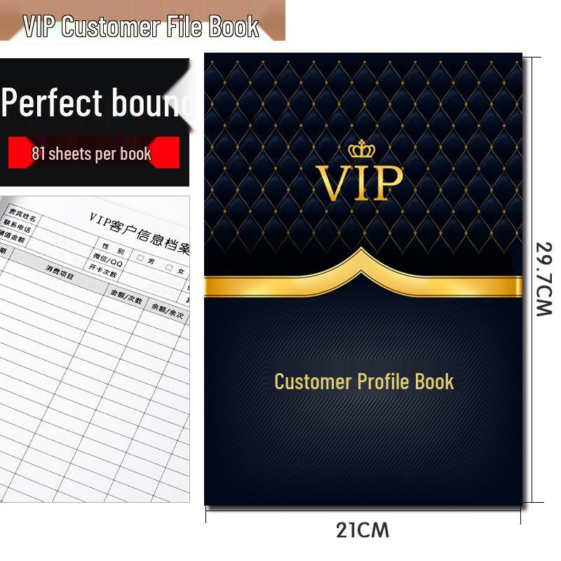 Beauty Salon Customer Record Book A4: Membership, Health, and Attendance Log