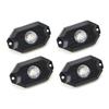 White 3-CREE 9W High Power LED Rock Light Kit For Jeep Truck SUV Off-Road Boat